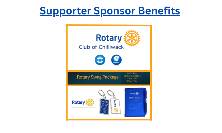 Supporter Sponsor Benefits - Website Image